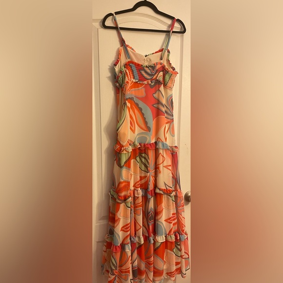 Alexis For Target Groovy Floral Print Maxi Dress - Picture 1 of 6